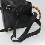 Gucci Vintage Bamboo Backpack Leather - image 13