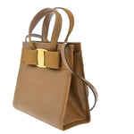 Salvatore Ferragamo Convertible Vara Bow Tote Leather Small - image 3