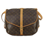 Louis Vuitton Saumur Handbag Monogram Canvas 35 - image 19