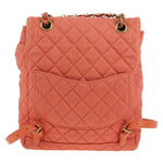 Chanel Vintage Flap Backpack Denim - image 2