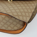 Celine Vintage Macadam Shoulder Bag Canvas Medium - image 9
