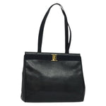 Salvatore Ferragamo Vintage Vara Bow Tote Lizard Embossed Leather Medium - image 1