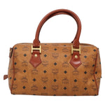 MCM Visetos Handbag Canvas and Leather - image 2