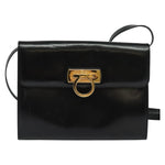Salvatore Ferragamo Gancini Shoulder Bag Leather - image 17