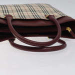 Burberry Nova Check Tote Canvas and Leather - image 7
