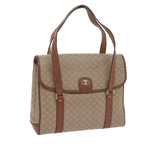 Celine Vintage Macadam Handbag Canvas and Leather - image 15
