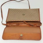 Celine Vintage Macadam Shoulder Bag Canvas and Leather - image 20