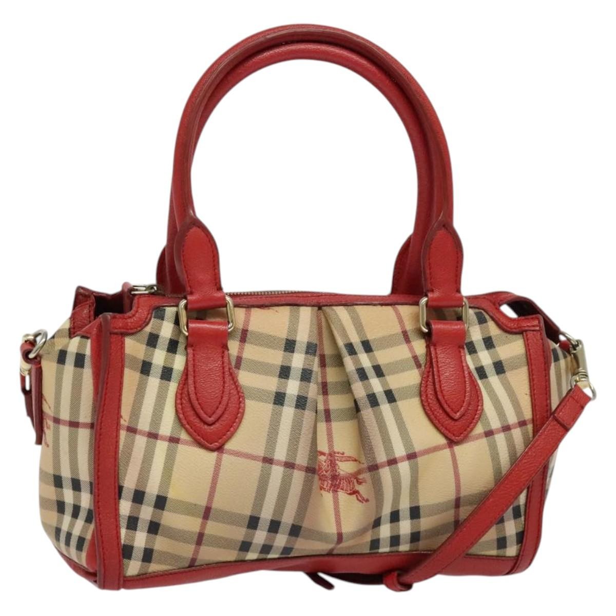 Burberry Pilgrim Satchel Haymarket Coated Canvas - image 1