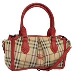 Burberry Pilgrim Satchel Haymarket Coated Canvas - image 1
