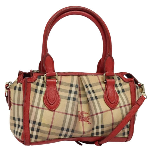 Burberry Pilgrim Satchel Haymarket Coated Canvas - image 1