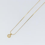 Christian Dior CD Round Pendant Necklace Metal - image 11