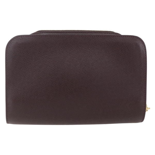 Louis Vuitton Pochette Baikal Clutch Taiga Leather