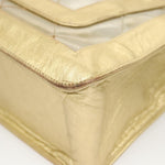Chanel Classic Single Flap Bag Quilted Applique Vinyl Jumbo 30 x 20 x 10 - image 8