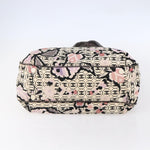 Chanel Vintage Floral Tote Canvas - image 20