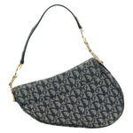Christian Dior Saddle Handbag Oblique Canvas Medium - image 3