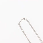 Tiffany & Co. Infinity Double Chain Pendant Necklace Silver - image 12