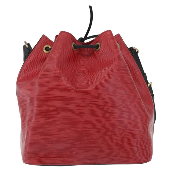 Louis Vuitton Bicolor Petit Noe Handbag Epi Leather