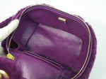 Chanel Coconing Top Handle Vanity Case with Chain Quilted Shearling Small - image 16