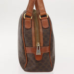 Celine Vintage Macadam Handbag Canvas and Leather - image 4