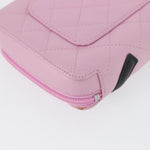 Chanel Cambon Zip Around Cosmetic Case Quilted Leather - image 11