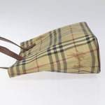 Burberry Top Handle Tote Haymarket Coated Canvas Medium - image 4