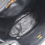 Chanel Duma Drawstring Backpack Quilted Leather Large - image 3