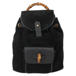 Gucci Gucci bamboo backpack daim mini - image 1