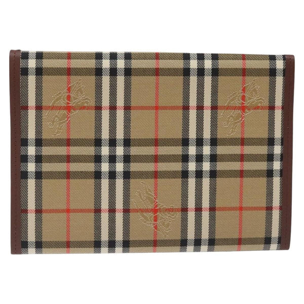 Burberry Nova check Pochette Canvas