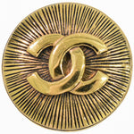 Chanel CC Brooch Metal - image 1