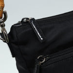 Gucci Vintage Bamboo Handle Bag Nylon - image 13