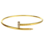 Cartier Juste un Clou Bracelet 18K Yellow Gold with Diamonds Small - image 1