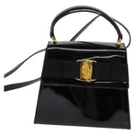 Salvatore Ferragamo Vintage Vara Bow Top Handle Bag Patent Leather - image 19