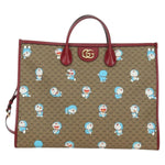Gucci Doraemon Tote Printed Mini GG Coated Canvas Large - image 1