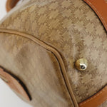 Celine Vintage Macadam Handbag Canvas and Leather - image 12