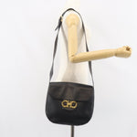 Salvatore Ferragamo Gancini Shoulder Bag Leather - image 13