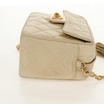 Chanel Chain Flap Shoulder Bag Quilted Lambskin - image 4