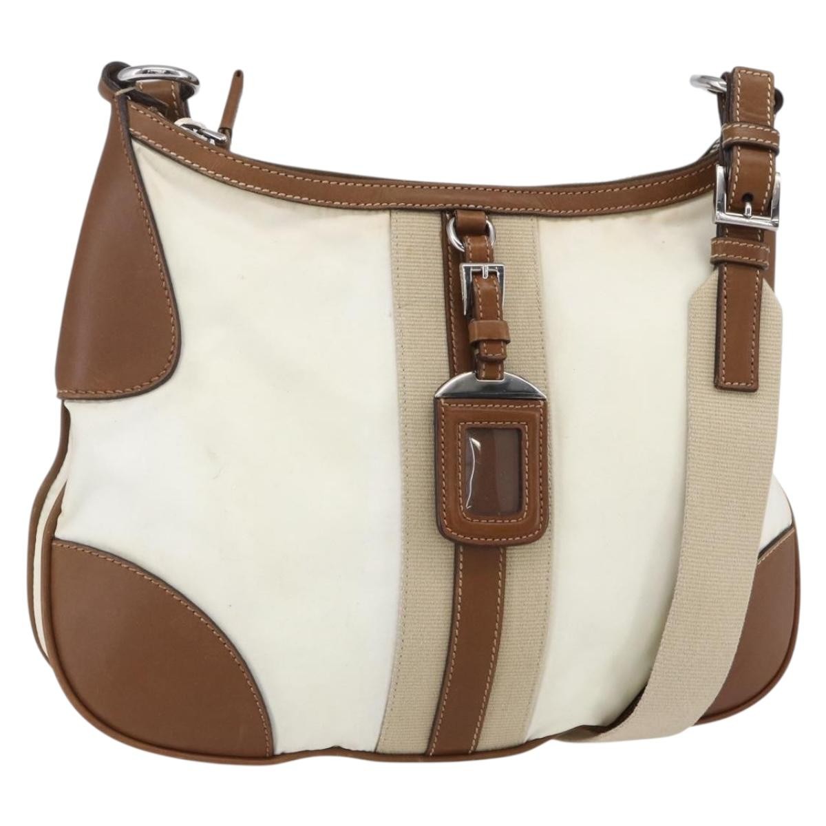 Prada Vintage Shoulder Bag Nylon and Leather - image 1