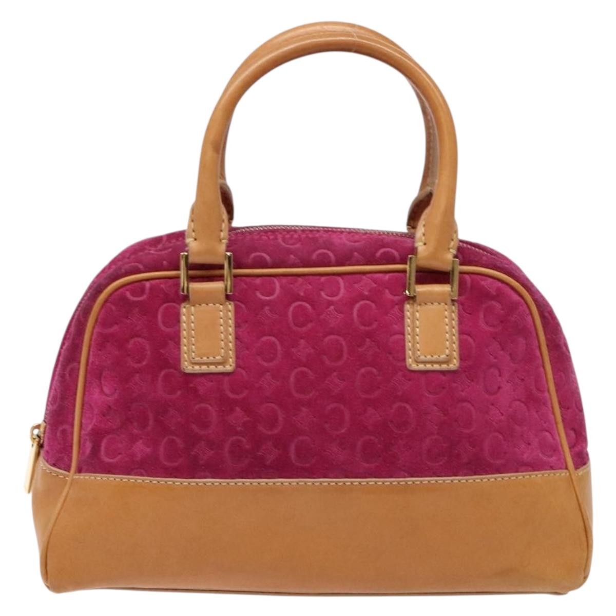 Celine Vintage Macadam Handbag C Macadam Suede - image 1