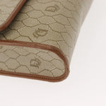 Christian Dior Vintage Honeycomb Flap Crossbody Bag Canvas and Leather - image 8
