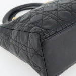 Christian Dior Vintage Lady Dior Bag Cannage Quilt Lambskin Medium - image 10