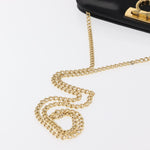 Salvatore Ferragamo Vintage Gancini Chain Shoulder Bag Patent Leather - image 7