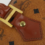 MCM Visetos logogramme Handbag Canvas and Leather - image 12