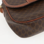 Celine Vintage Macadam Shoulder Bag Canvas and Leather - image 10