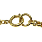 Chanel CC Heart Pendant Necklace Metal - image 5