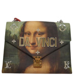 Louis Vuitton Chain Shoulder Bag Limited Edition Jeff Koons Da Vinci Print Canvas - image 18