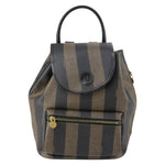 Fendi Pequin Front Pocket Backpack Coated Canvas Small - image 18