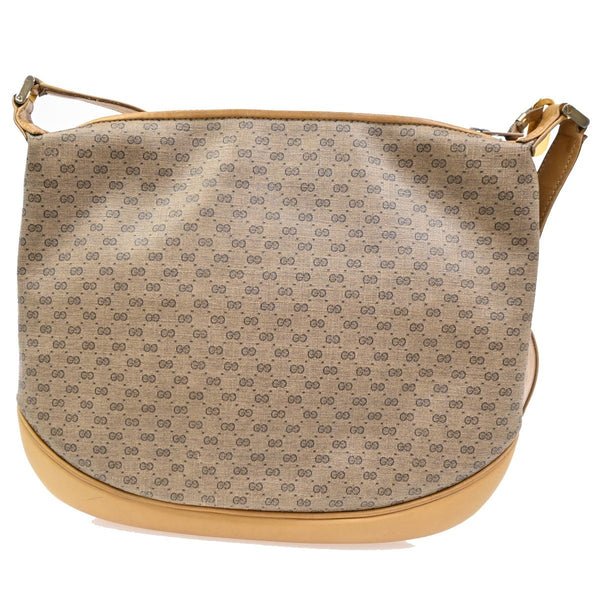 Gucci Vintage Shoulder Bag GG Coated Canvas Medium