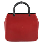 Gucci Vintage Bamboo Handle Bag Leather Small - image 1