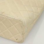 Chanel Vintage CC Tote Leather Small - image 12