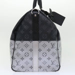 Louis Vuitton Keepall Bandouliere Bag Monogram Eclipse Split Canvas 50 - image 4